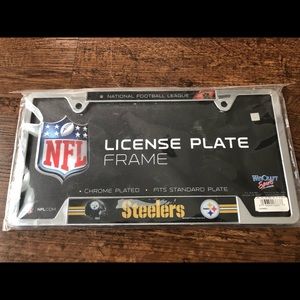 Pittsburgh Steelers License Plate Cover